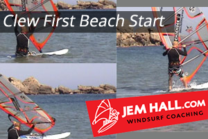 Clew First Beach Start